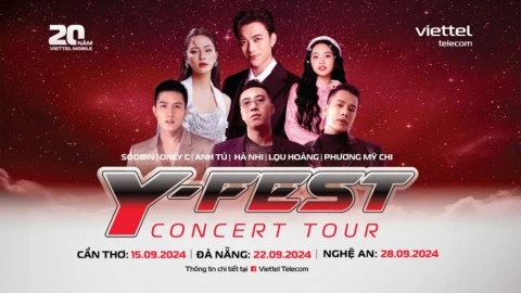 Đại nhạc hội Y-Fest 2024 và chuyến xe công nghệ 5G hướng tới 20 năm Viettel kinh doanh di động