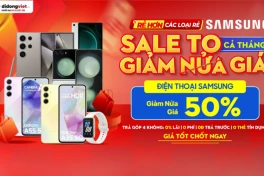 Điện thoại Samsung giảm đến 10,2 triệu đồng, Galaxy Z Flip5 chỉ còn hơn 15 triệu