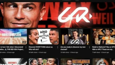 Cristiano Ronaldo đã kiếm hơn 7 tỉ đồng chỉ sau nửa ngày lên YouTube?