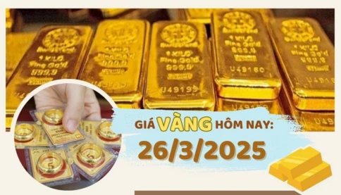 Vì sao giá vàng hôm nay tăng mạnh trở lại, vọt lên gần 99 triệu đồng 1 lượng?
