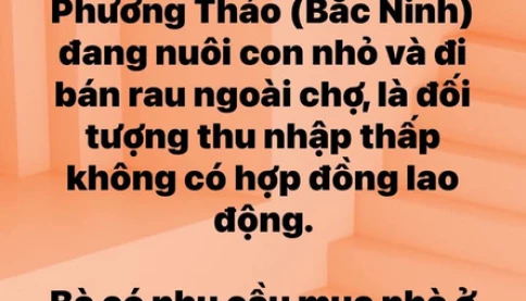 Ai xác nhận thu nhập thấp cho người nghèo, công việc bấp bênh?