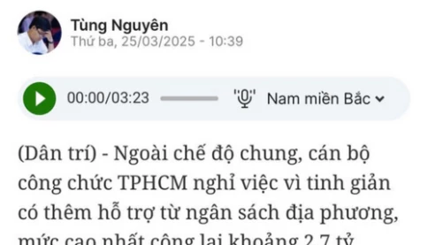 TPHCM đề xuất bãi bỏ chính sách hỗ trợ thêm với công chức nghỉ việc, mức cao nhất 2,7 tỷ đồng