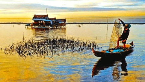 Bài thơ 'Quê hương em' của Trà Bình