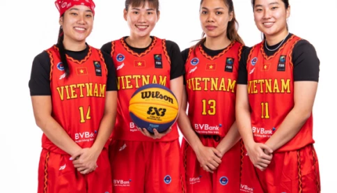 Chị em nhà Trương tỏa sáng, bóng rổ 3x3 nữ Việt Nam đi tiếp ở giải châu Á