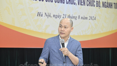 Bkav chia sẻ với Bộ Tư pháp về Phát triển và khai thác dữ liệu trong Chuyển đổi số
