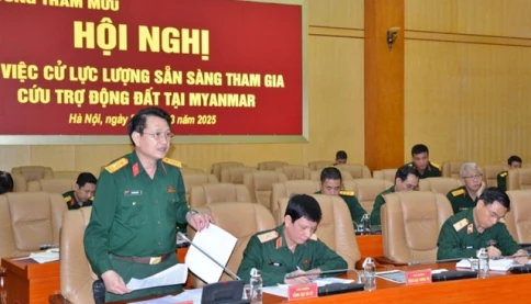 Chiều nay lực lượng cứu hộ Việt Nam lên đường cứu trợ động đất Myanmar