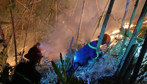 Đốt vàng mã nhiều dịp Tết Thanh Minh, bà con nâng cao cảnh giác nguy cơ cháy rừng nhé