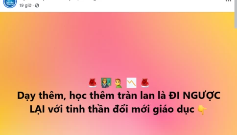 Những câu hỏi với Bộ Giáo dục về đổi mới giáo dục và dạy thêm, học thêm