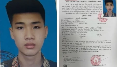 Nóng! Cảnh sát truy nã kẻ xâm phạm thi thể, mồ mả, hài cốt và tổ chức sử dụng trái phép ma tuý ở Hà Nội