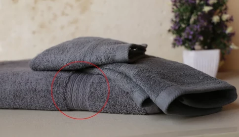 Những đường kẻ này trên khăn tắm có ý nghĩa gì?