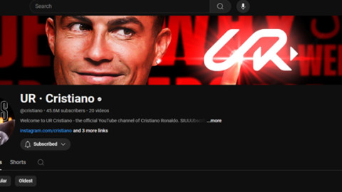 Ronaldo “càn quét” YouTube thu được điều gì sau 5 ngày hoạt động?