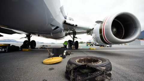 Lốp máy bay Boeing nổ như bom, hai người thiệt mạng