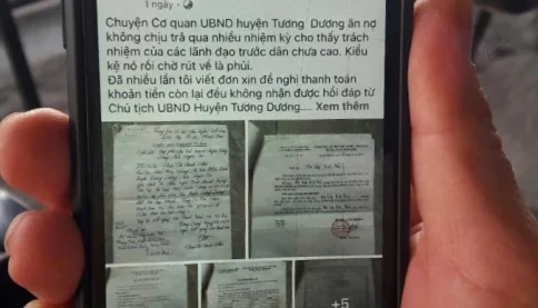 Diễn biến mới vụ UBND huyện nợ nhà hàng 44 triệu tiền tiếp khách
