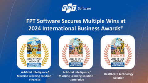 Sản phẩm AI của FPT Software đạt giải vàng quốc tế