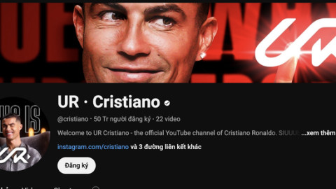 Vượt MrBeast, Ronaldo liên tục khuynh đảo YouTube, hé lộ phần thưởng khiến nhiều người mơ ước