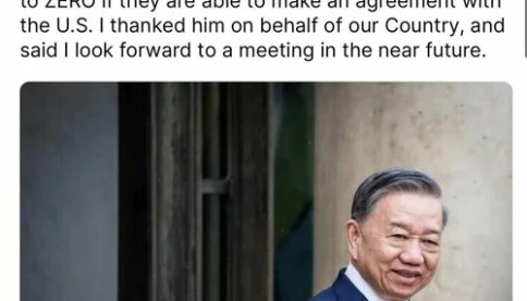 1 câu chia sẻ của ngài Trump về cuộc điện đàm với Tổng bí thư Tô Lâm làm dậy sóng mạng xã hội!