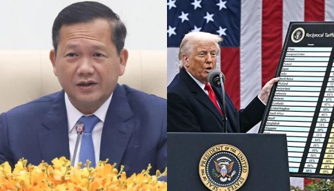 Campuchia đề xuất với Trump giảm thuế đánh lên hàng hóa Mỹ từ 35% còn 5%. Chi tiết sau đây