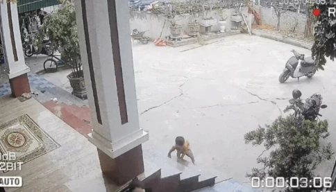 "Người hùng nhí" chưa tròn 3 tuổi nhanh trí cứu bạn đuối nước