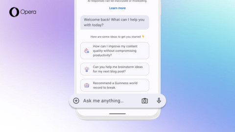 Opera cập nhật tính năng AI trên ứng dụng Android, đọc được nội dung trong ảnh