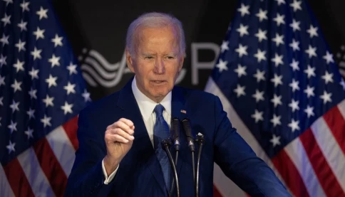 Joe Biden lần đầu tiên phát biểu sau khi ************, và lại gây tranh cãi