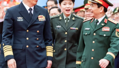 Đại tướng Phan Văn Giang chủ trì lễ đón Bộ trưởng Bộ Quốc phòng Trung Quốc Đổng Quân