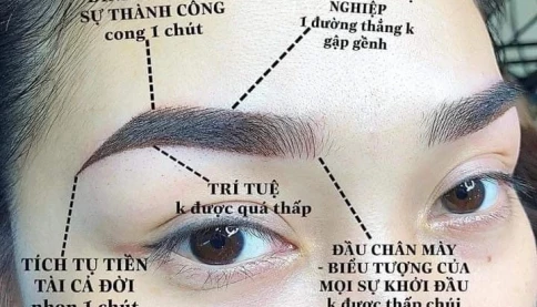 Làm chân mày phong thủy có đổi vận được như quảng cáo không?