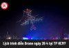 Vì sao TP.HCM không trình diễn 10.500 drone tối nay?