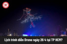 Vì sao TP.HCM không trình diễn 10.500 drone tối nay?