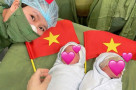 🥰 CẶP SONG SINH CHÀO ĐỜI VÀO NGÀY 30/4 ĐƯỢC ĐẶT TÊN LÀ THỐNG NHẤT VÀ HÒA BÌNH 🇻🇳