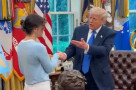 Trump gặp vũ công ballet người Mỹ gốc Nga Karelina tại Nhà Trắng: Đây là vinh dự của tôi