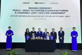 Hãng xe top 10 thế giới Geely bắt tay Tasco mở nhà máy lắp ráp tại Việt Nam