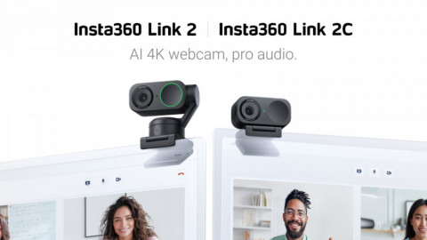 Insta360 Link 2: Webcam AI thế hệ mới, khử ồn bằng AI, quay 4K@30fps