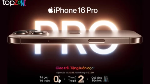 iPhone 16 Series: Nâng tầm trải nghiệm - bùng nổ ưu đãi tại TopZone!