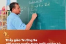 Thầy giáo gieo con chữ cho học trò nơi đảo xa