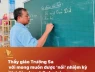 Thầy giáo gieo con chữ cho học trò nơi đảo xa