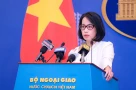 Trao công hàm phản đối Trung Quốc áp đặt lệnh cấm đánh bắt cá trên Biển Đông