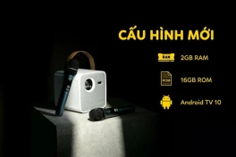 Beecube ra mắt bộ ba sản phẩm mới: Máy chiếu tích hợp karaoke và loa thông minh, độ sáng lên tới 1950 ANSI