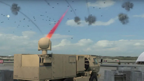 Lần đầu tiên bắn hạ thành công UAV bằng pháo laser