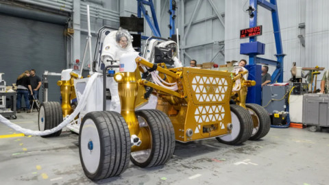 Đây là mẫu xe tự hành sẽ được NASA dùng để thám hiểm Mặt Trăng