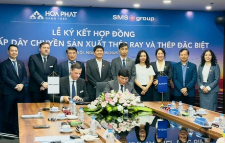Tin mừng: Hòa Phát bắt tay SMS Group, trở thành doanh nghiệp duy nhất ở Đông Nam Á sản xuất được thép ray cho đường sắt cao tốc