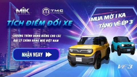 Một hãng linh kiện máy tính thương hiệu Việt “chơi lớn”, tặng hẳn xe VF3 cho đại lý