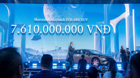 Mercedes-Benz mở bán xe SUV Maybach thuần điện đầu tiên ở Việt Nam