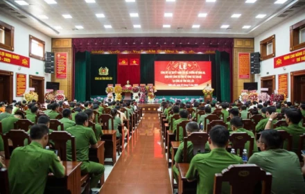 Thiếu tướng công an Nguyễn Thị Xuân nhận quyết định nghỉ hưu
