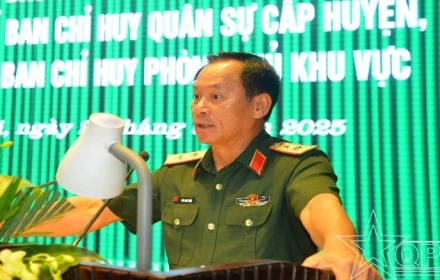 Sắp xếp bộ máy quân đội: Giải thể Ban Chỉ huy Quân sự cấp huyện, thành lập Ban chỉ huy khu vực phòng thủ
