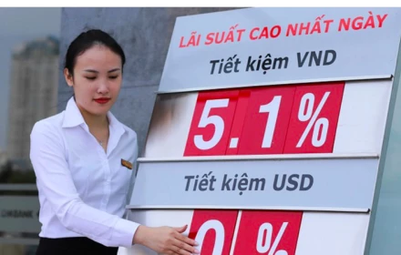 Lãi suất tiền gửi ngân hàng nào cao nhất hiện nay?