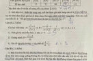 Gợi ý bài giải tham khảo môn toán thi lớp 10 Hà Nội