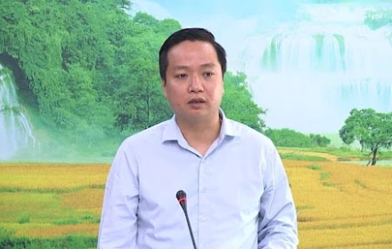 Chân dung tiến sĩ 45 tuổi vừa được bầu làm Chủ tịch UBND tỉnh Cao Bằng