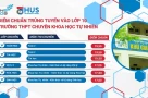 Kết quả thi vào 10 chuyên 2025 ĐH KHTN Hà Nội