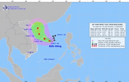Bão Con bướm (bão số 1) đã hình thành, bà con miền Trung cảnh giác 🌧️