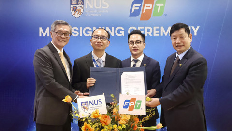FPT và Đại học Quốc gia Singapore hợp tác lập phòng nghiên cứu AI